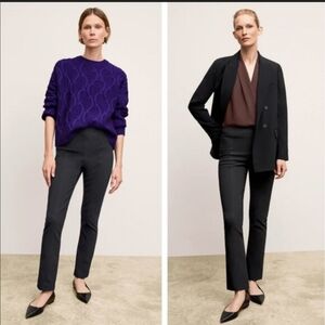 MM Lafluer Size 8 Black Foster Pants